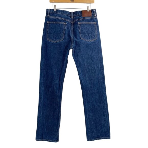 Gustin Straight Classic Raw Selvedge Denim Jeans Mens Size 35x30 #219 Minimalist - Picture 3 of 9